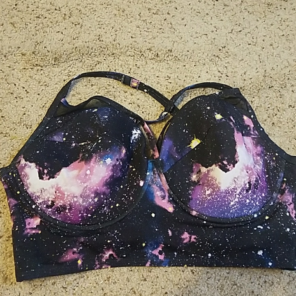Torrid Galaxy Swimsuit Top